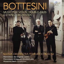 Musique pour violon, contrebasse et orchestre à cordes