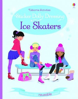ICE SKATERS - STICKER DOLLY DRESSING