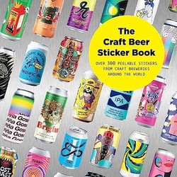 The craft beer sticker book