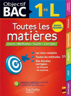 Objectif bac - toutes les matières - 1ère l