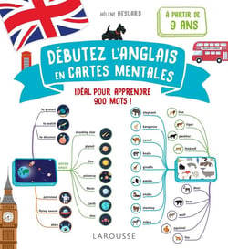 Débutez l'anglais en cartes mentales