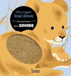 Mon imagier tout doux : Les animaux de la savane
