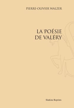 La poésie de valéry
