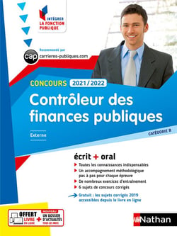 Contrôleur des finances publiques - catégorie B (édition 2021/2022)