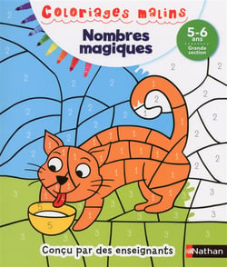 Nombres magiques GS 5/6 ans - Coloriages malins