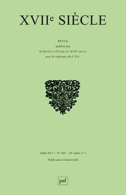 REVUE XVIIIE SIECLE n.260 : relire Malherbe