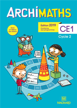 Archimaths : CE1 - fichier de l'élève - avec mémo des mathématiques (édition 2019)