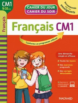 Cahier du Jour/Cahier du Soir Français CM1