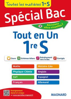 Spécial bac : tout en un - 1ère S
