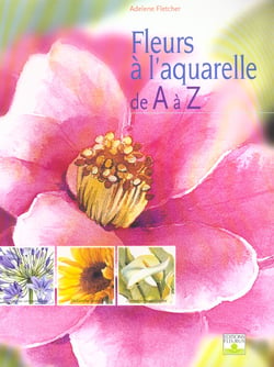 Fleurs a l'aquarelle de a a z