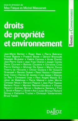 Droits de propriete et environnement