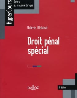 Droit pénal spécial (5e édition)