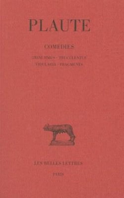 Théâtre Tome 7 - trinummus truculentus vidularia fragments