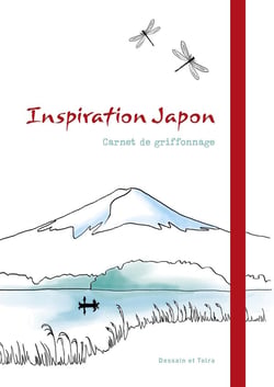 Carnet de griffonnage inspiration Japon