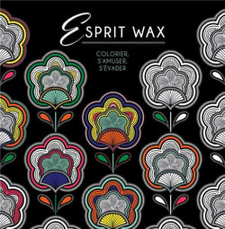 Black coloriage wax
