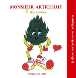 Monsieur artichaut a du coeur - illustrations, couleur