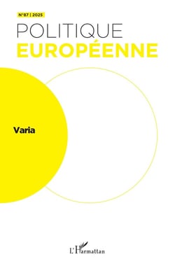 Revue politique européenne n.87 : Varia
