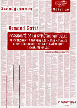 Possibilité de la symétrie virtuelle se cherchant à travers les mathématiques