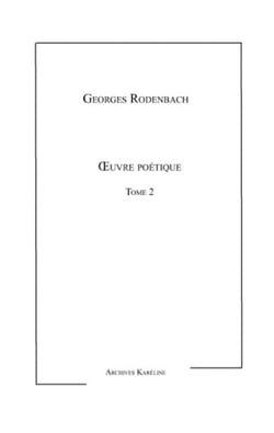 Oeuvre poétique t.2