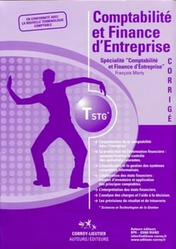 Comptabilité et finance d'entreprise - Pochette corrigé : Spécialité "Comptabilité et finance d'entreprise"