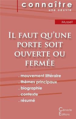 Il faut qu'une porte soit ouverte ou fermée, d'Alfred de Musset