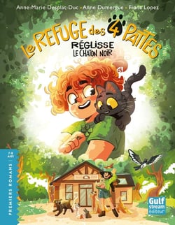 Le Refuge des 4 pattes : Réglisse, le chaton noir