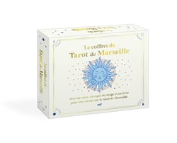 Le coffret du Tarot de Marseille : Avec un tarot, un tapis de tirage et un livre pour tout savoir sur le tarot de Marseille