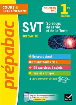 Prépabac cours & entraînement : SVT - 1re, spécialité (édition 2019)