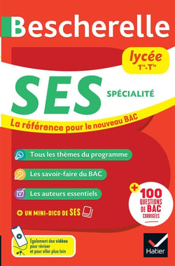 Bescherelle lycée  - SES  1re, Tle Nouveau bac