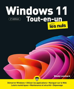 Windows 11 tout-en-un pour les nuls (2e édition)
