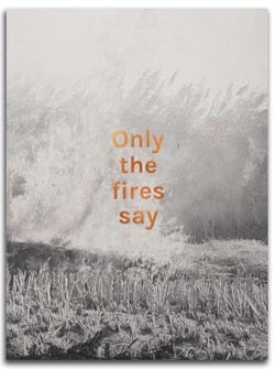 Only the fires say