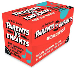La boîte à quiz parents vs enfants spéciale musique