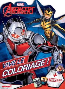 Marvel avengers - vive le coloriage ! (ant-man & la guepe)