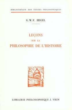 Leçons sur la philosophie de l'histoire