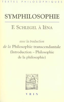 Symphilosophie : schlegel à Iena
