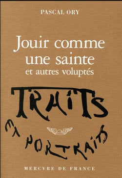 Jouir comme une sainte