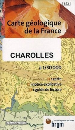 Charolles - carte géologique de la France