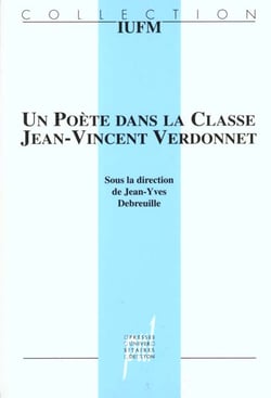 UN POETE DANS LA CLASSE, JEAN-VINCENT VERDONNET