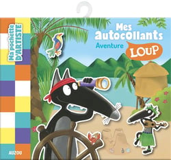 Ma pochette d'autocollants Loup - aventure