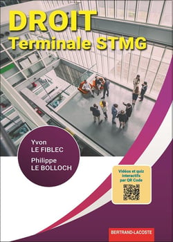 Droit - terminale STMG - livre de l'élève (édition 2020)