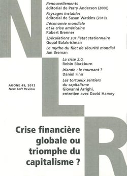 REVUE AGONE n.49 : crise financière globale ou triomphe du capitalisme ?