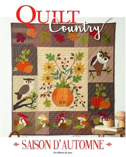 Quilt country n.74 : saison d'Automne