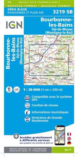 3219Sb Bourbonne-Les-Bains/Val-De-Meuse (Montigny-Le-Roi)