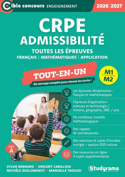 CRPE - Admissibilité - Toutes les épreuves (Concours 2025-2026) : Tout-en-un - Sujets 2025 inclus (édition 2026)
