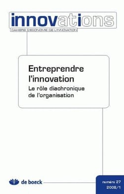 Cahiers d'économie de l'innovation n.27