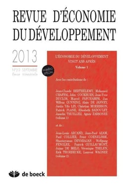 Revue d'économie du développement n.2/3