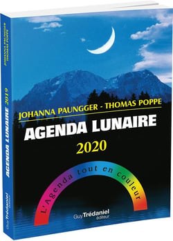 Agenda lunaire 2020 - l'agenda tout en couleur