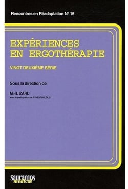 Expériences en ergothérapie - 22e série
