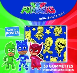 Les pyjamasques - gommettes phosphorescentes