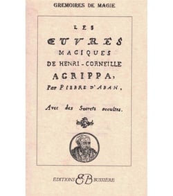 Les oeuvres magiques de henry corneille agrippa